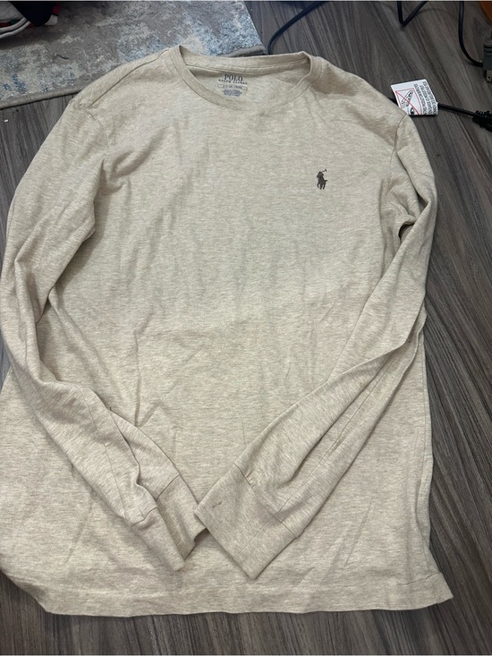 Polo Ralph Lauren Other - Polo by Ralph Lauren Beige Long-Sleeve Crew Tee